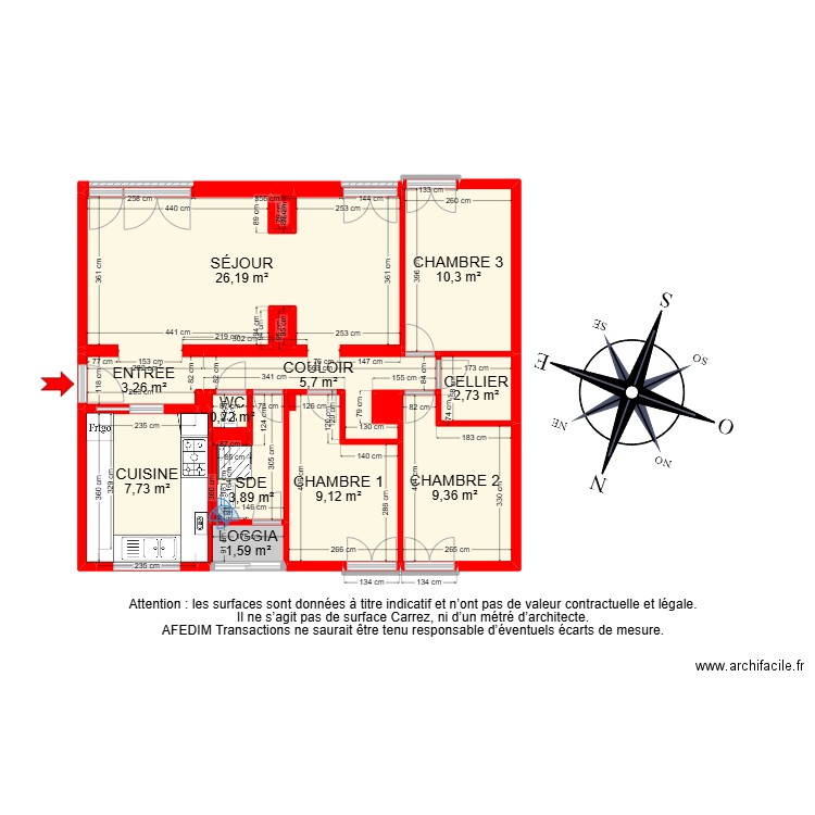 BI24958 - . Plan de 31 pièces et 85 m2