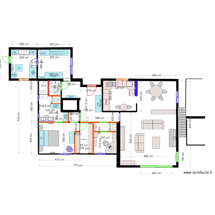 R DE C REVU 1 ENTREE 2 NUE etude. Plan de 0 pièce et 0 m2