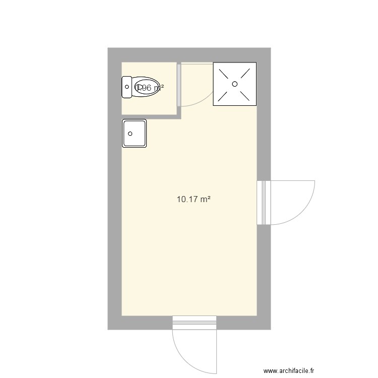 STUDIO BX. Plan de 0 pièce et 0 m2