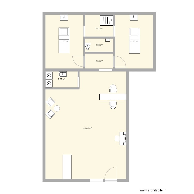 brousse1. Plan de 0 pièce et 0 m2