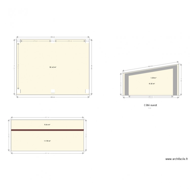 Abri jardin. Plan de 0 pièce et 0 m2