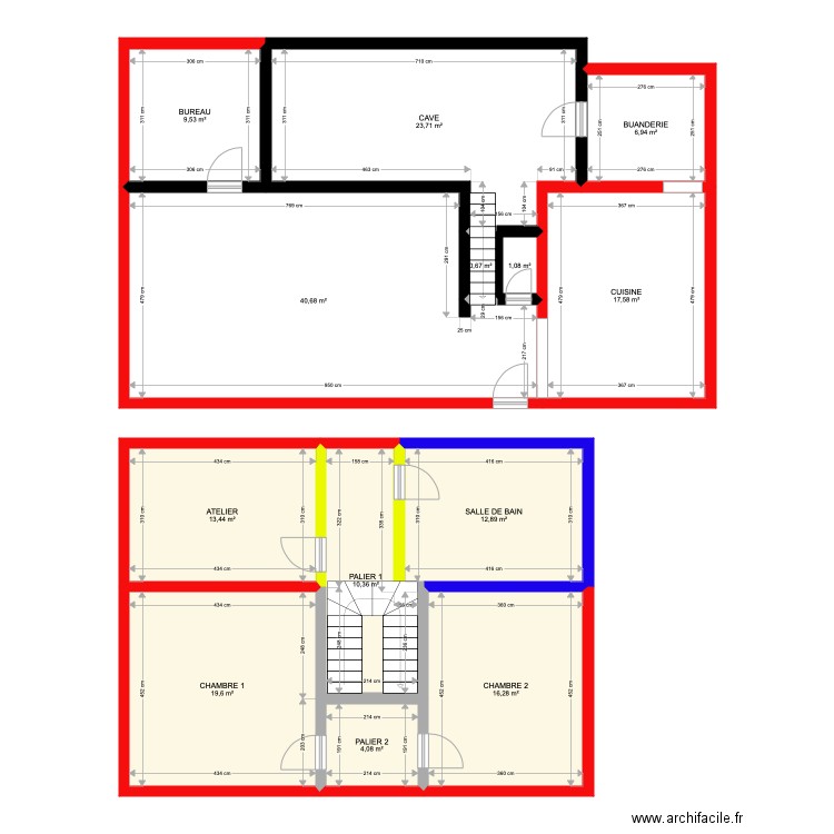 ferme. Plan de 0 pièce et 0 m2