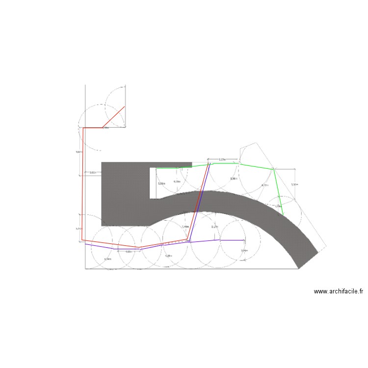 Arrosage jardin. Plan de 0 pièce et 0 m2