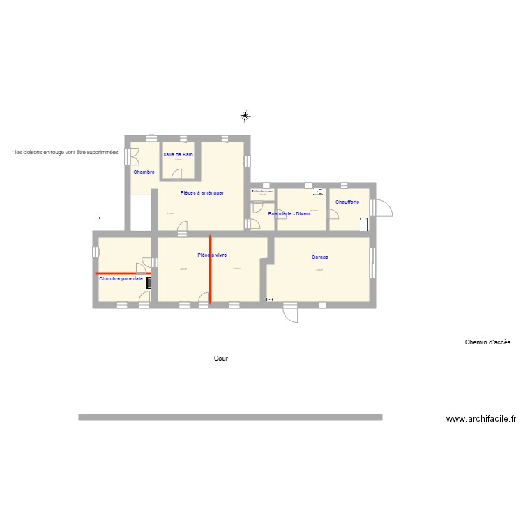 THEROND Les Brûlés. Plan de 0 pièce et 0 m2