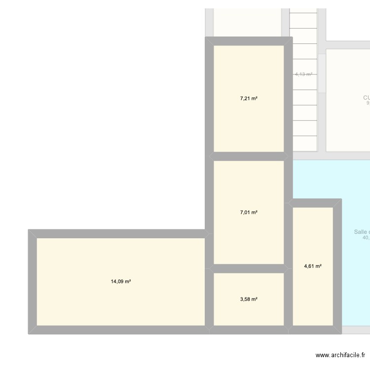 PLAN VICTOR #. Plan de 13 pièces et 141 m2