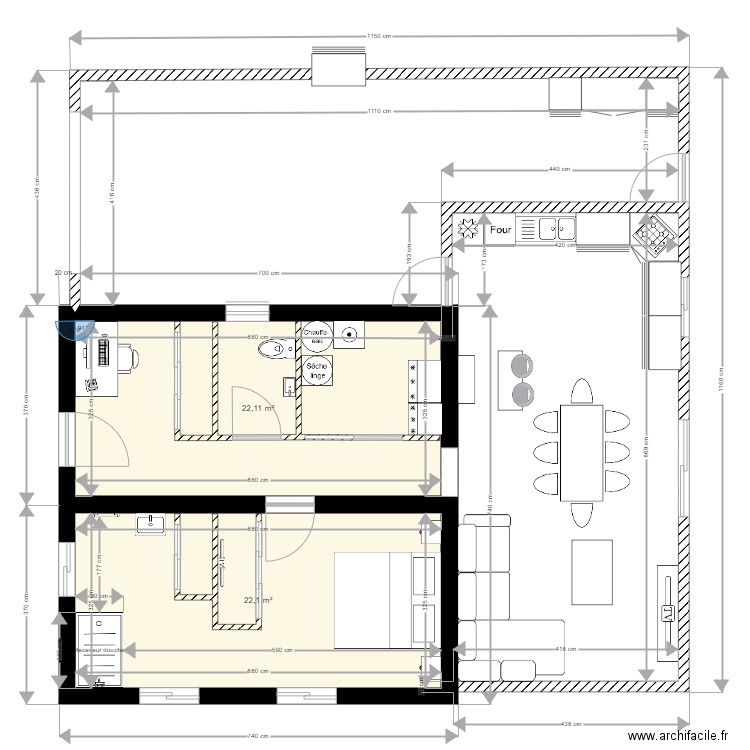 arosa. Plan de 0 pièce et 0 m2