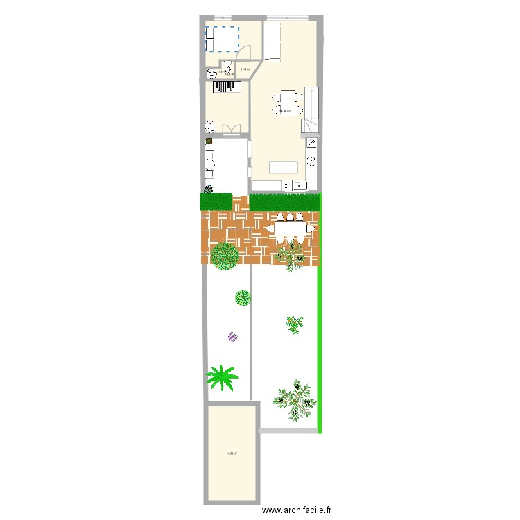 MAISON RDC option 3. Plan de 0 pièce et 0 m2