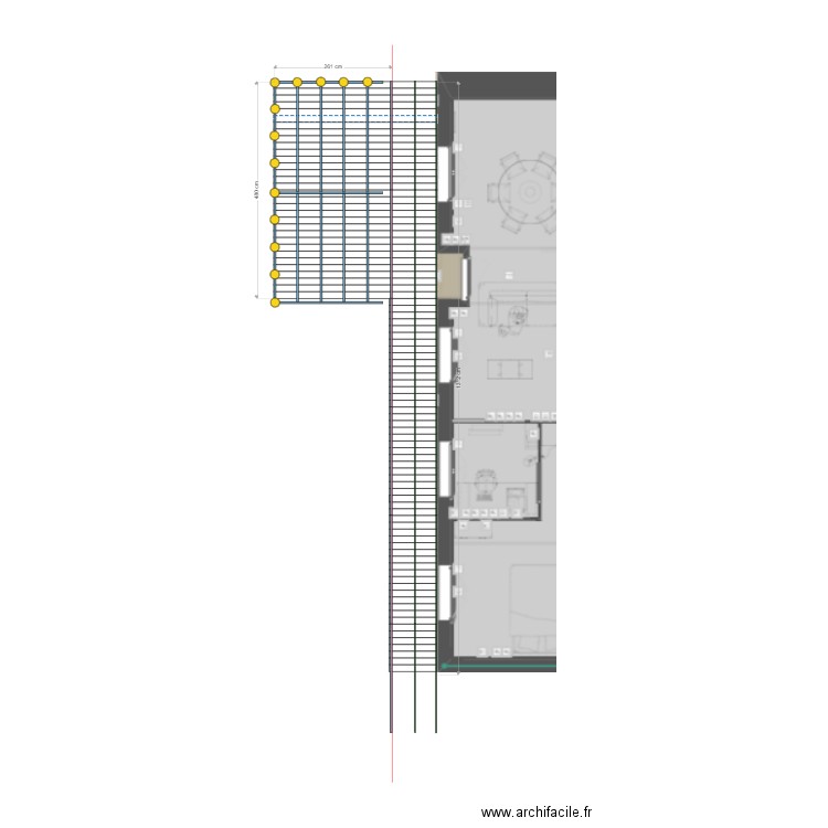 Terrasse. Plan de 0 pièce et 0 m2