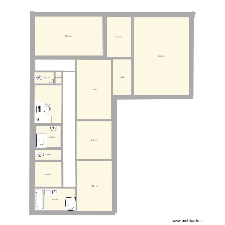 MASBROUT3. Plan de 0 pièce et 0 m2