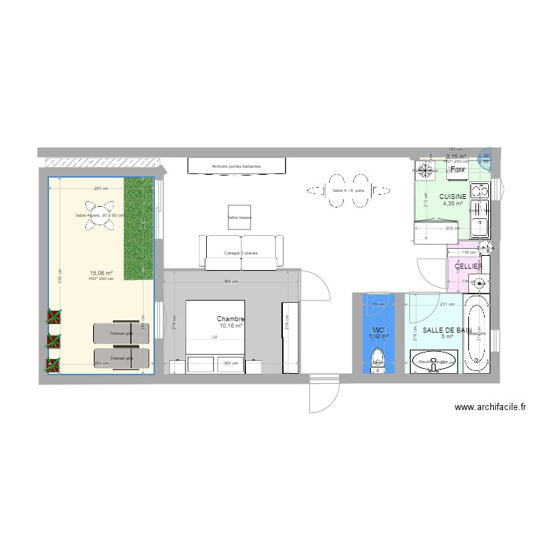 Fontana B. Plan de 0 pièce et 0 m2