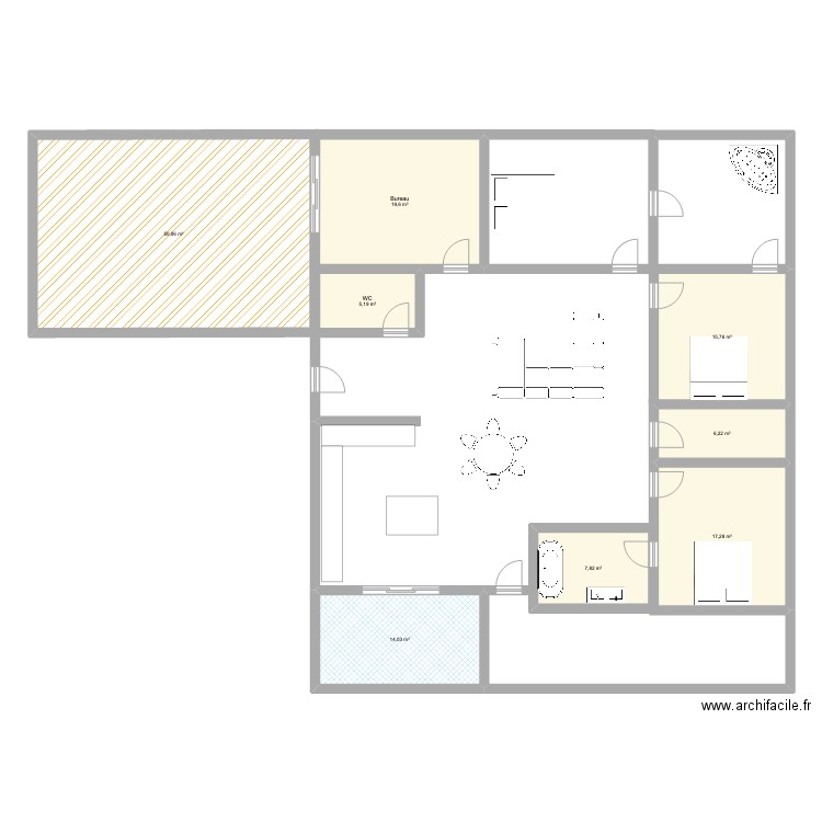 Maison 2. Plan de 0 pièce et 0 m2