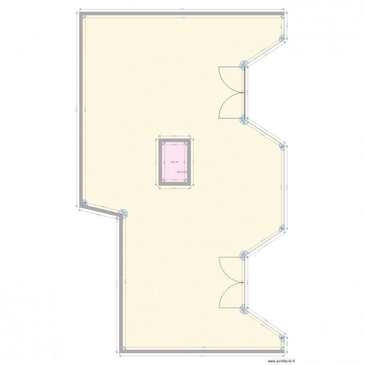 touala. Plan de 0 pièce et 0 m2