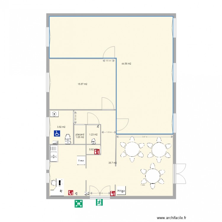 plan securite V53. Plan de 0 pièce et 0 m2