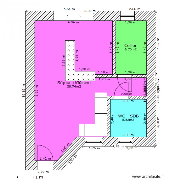 Céline 3 - RDC. Plan de 0 pièce et 0 m2