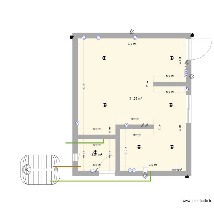 STUDIO ESSANIA. Plan de 0 pièce et 0 m2