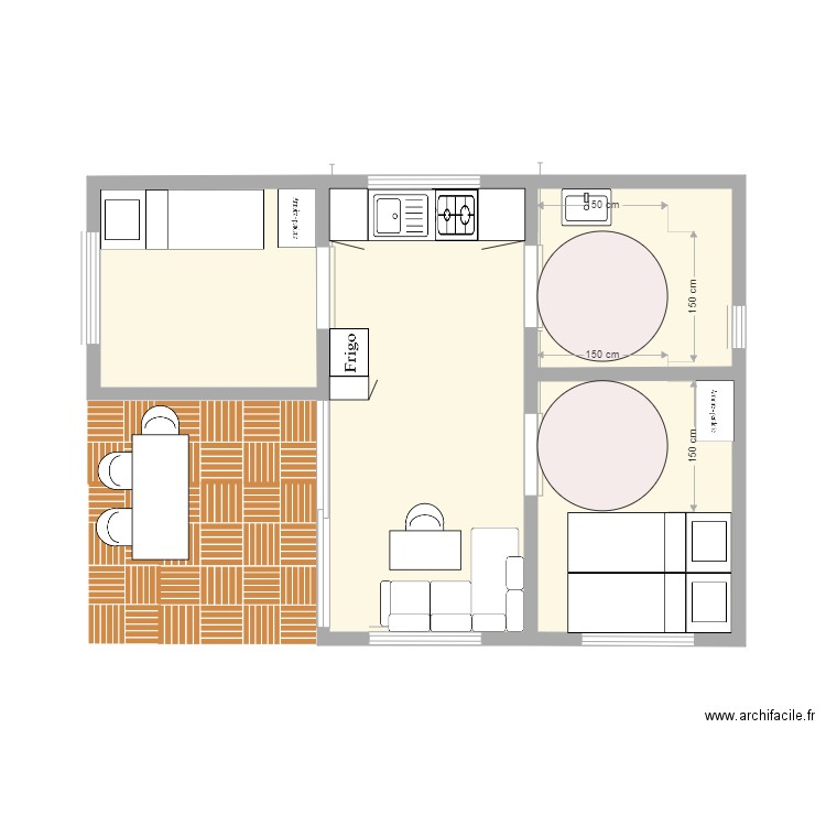 chalet pmr. Plan de 0 pièce et 0 m2