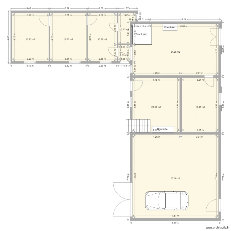 Chez Martin V0. Plan de 0 pièce et 0 m2