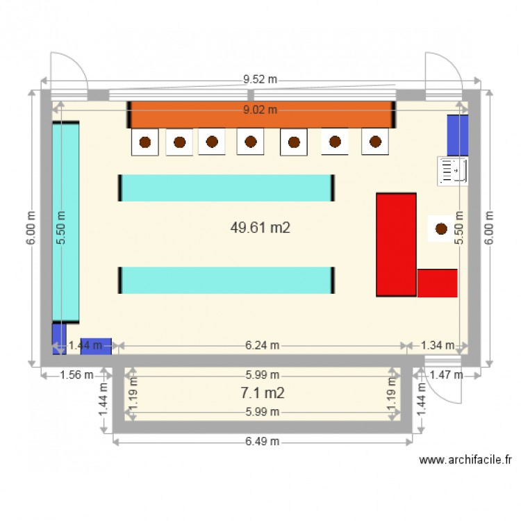 Thierrens. Plan de 0 pièce et 0 m2