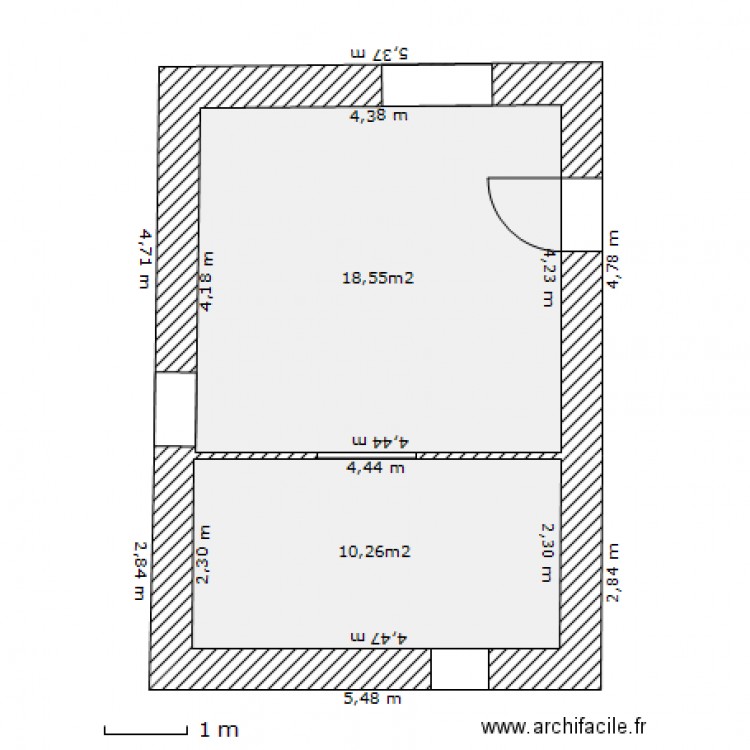 salon 2. Plan de 0 pièce et 0 m2