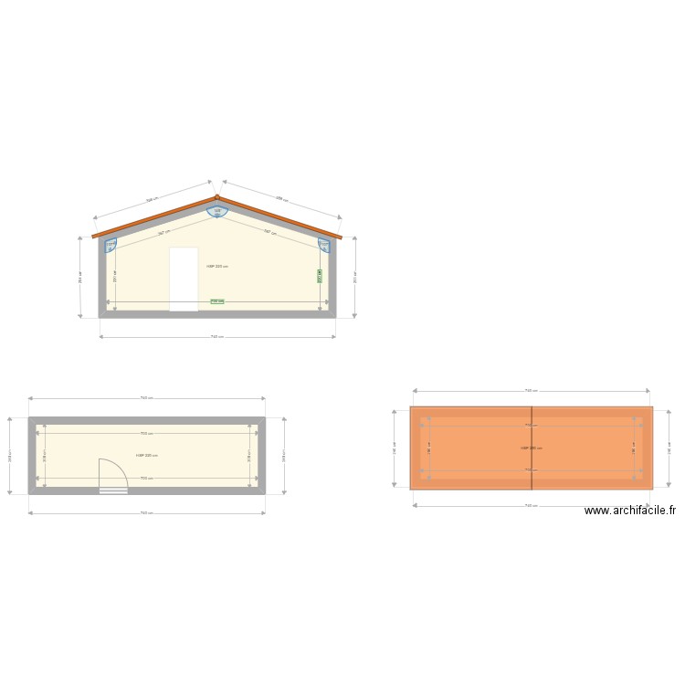 Cabanon Wam. Plan de 0 pièce et 0 m2