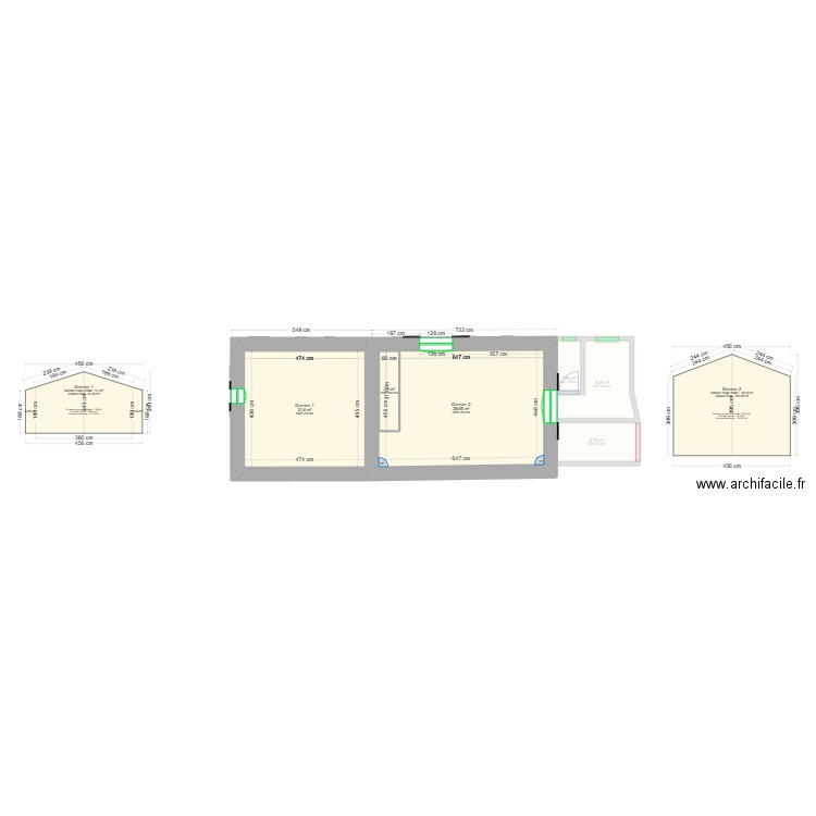 lucie final. Plan de 9 pièces et 139 m2