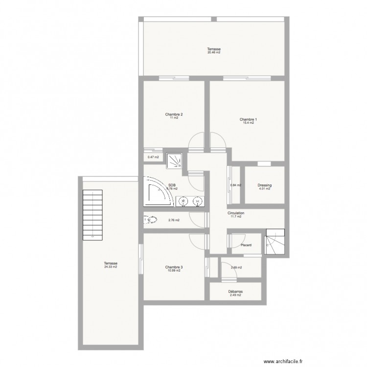 Villa Sainte Marie v2. Plan de 0 pièce et 0 m2