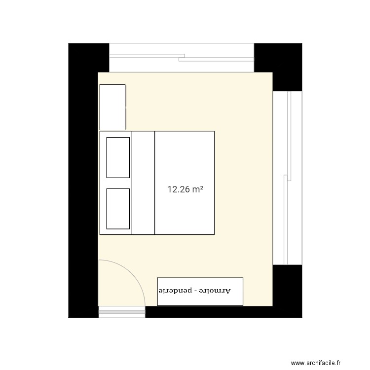 Chambre1. Plan de 0 pièce et 0 m2