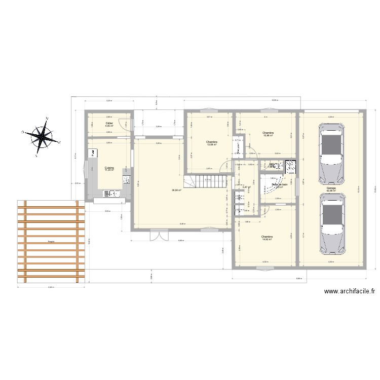 VILLA SAINTE ROSE. Plan de 0 pièce et 0 m2