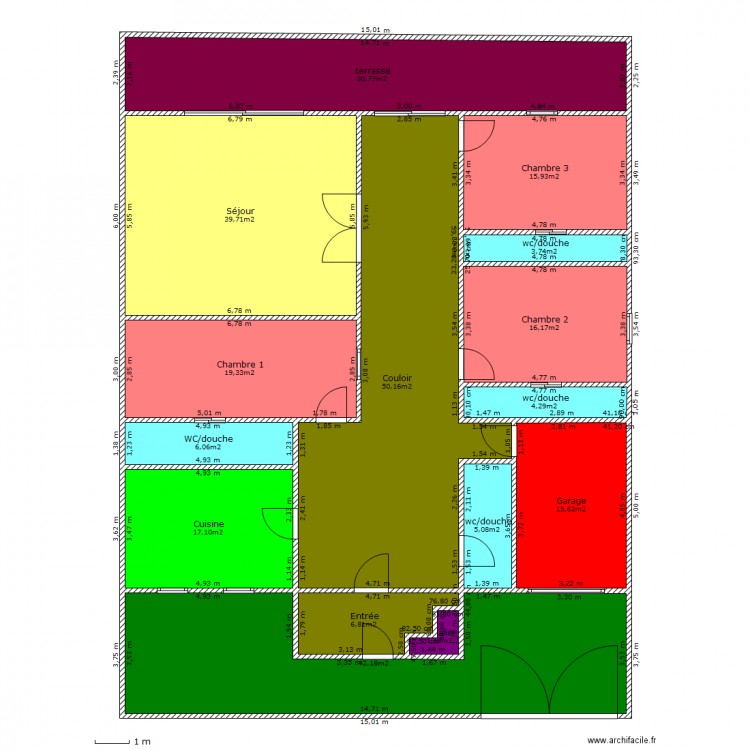 My house desigh 30/07/2013. Plan de 0 pièce et 0 m2