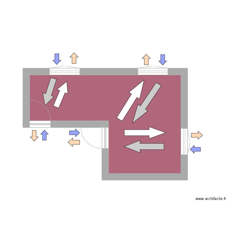 Salle F1 LP Mahina. Plan de 0 pièce et 0 m2