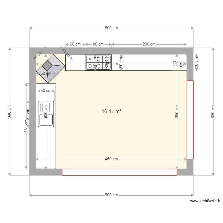 cuisine 02. Plan de 0 pièce et 0 m2