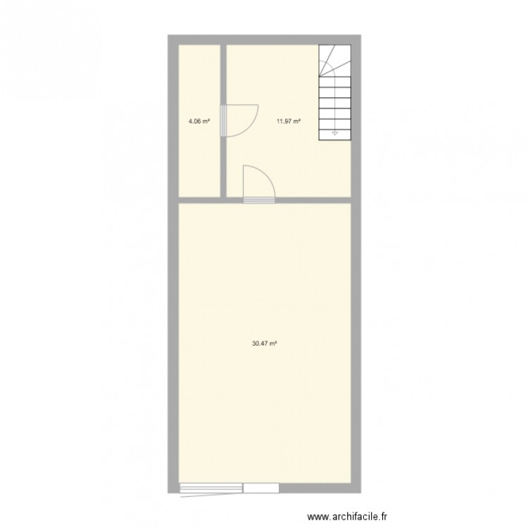 magasin test. Plan de 0 pièce et 0 m2