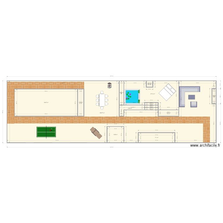 TERRASSE MAISON. Plan de 0 pièce et 0 m2