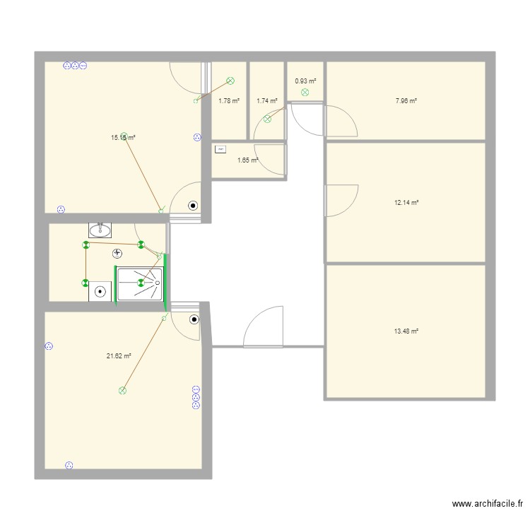 213 Av General Leclerc. Plan de 0 pièce et 0 m2