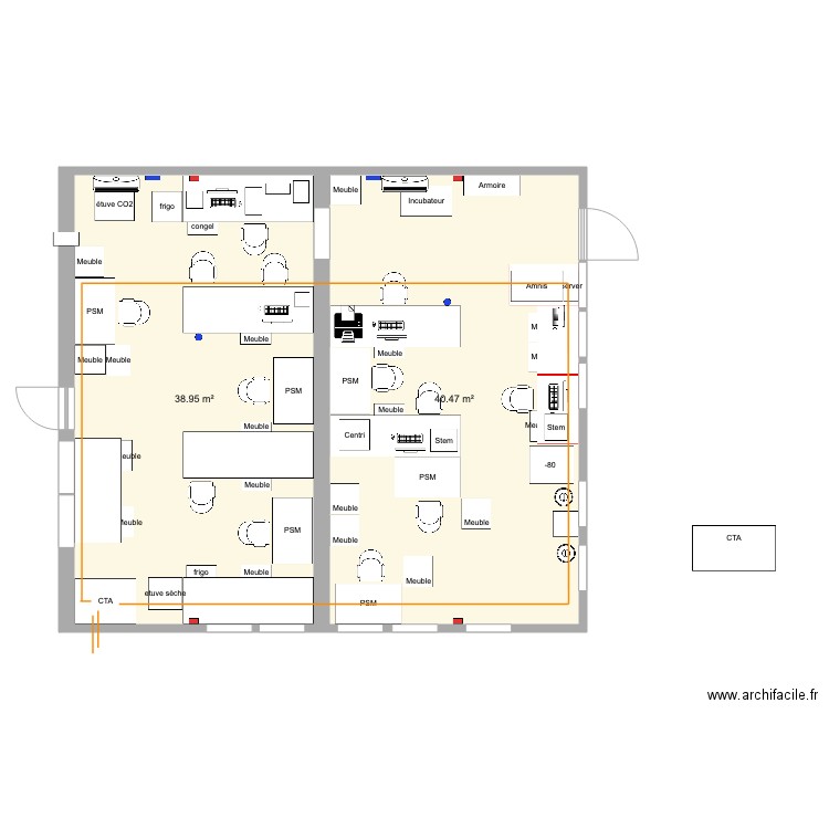 Phase 1 2 extension BC. Plan de 0 pièce et 0 m2