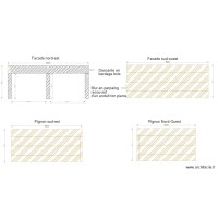 PLAN DES FACADES ET TOITURES CHARP