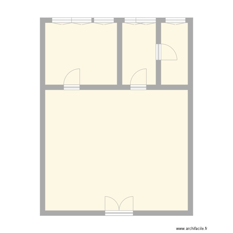 0290. Plan de 4 pièces et 63 m2