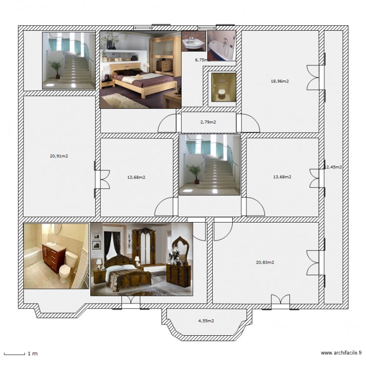 2ème étage. Plan de 0 pièce et 0 m2