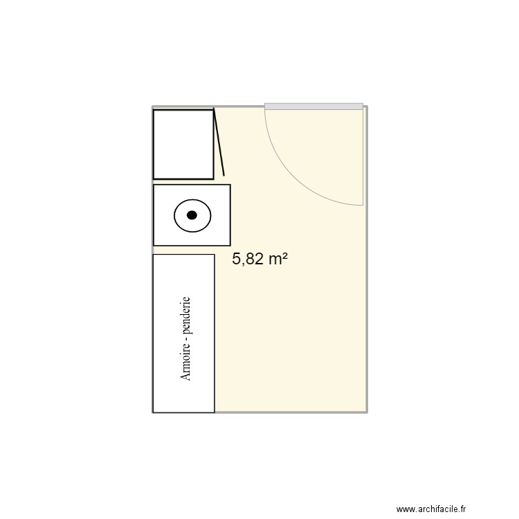 vestiaire. Plan de 0 pièce et 0 m2