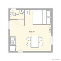 studio 2 20m2