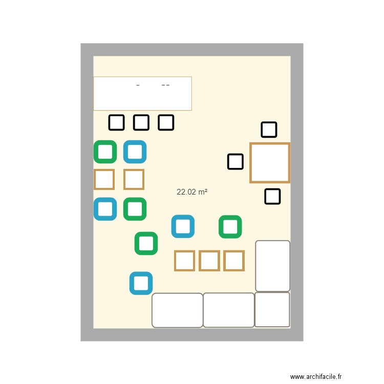 PLAN MEZZANINE 2. Plan de 0 pièce et 0 m2