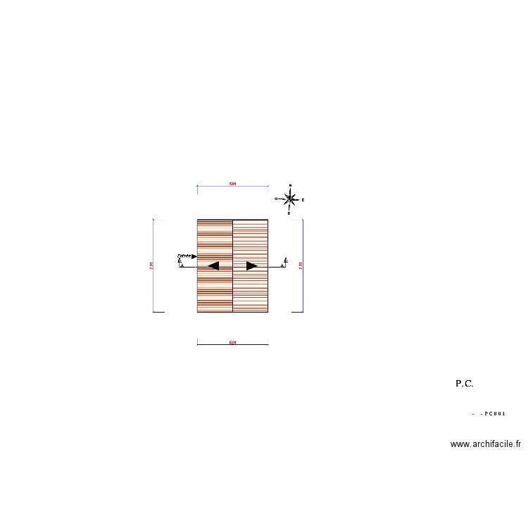 PLAN TOITURE. Plan de 0 pièce et 0 m2