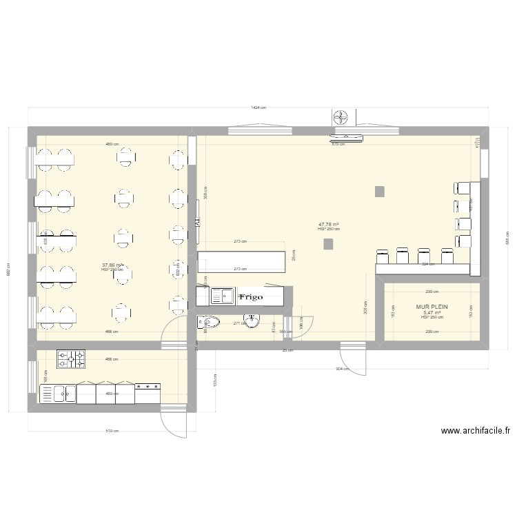 BAR CHAMLE 2. Plan de 0 pièce et 0 m2