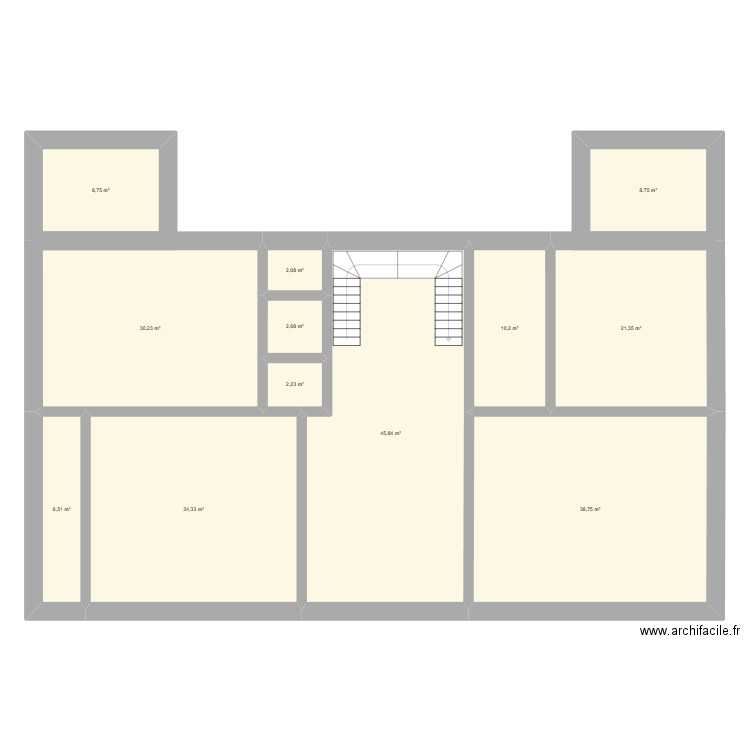 maison saint lon. Plan de 12 pièces et 212 m2