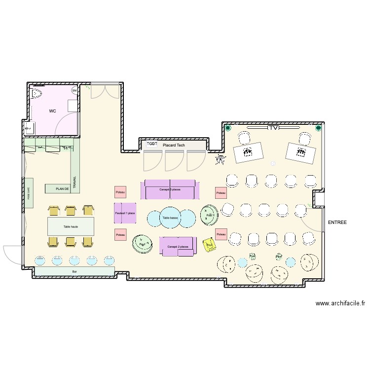 COLIVING conf 1. Plan de 0 pièce et 0 m2