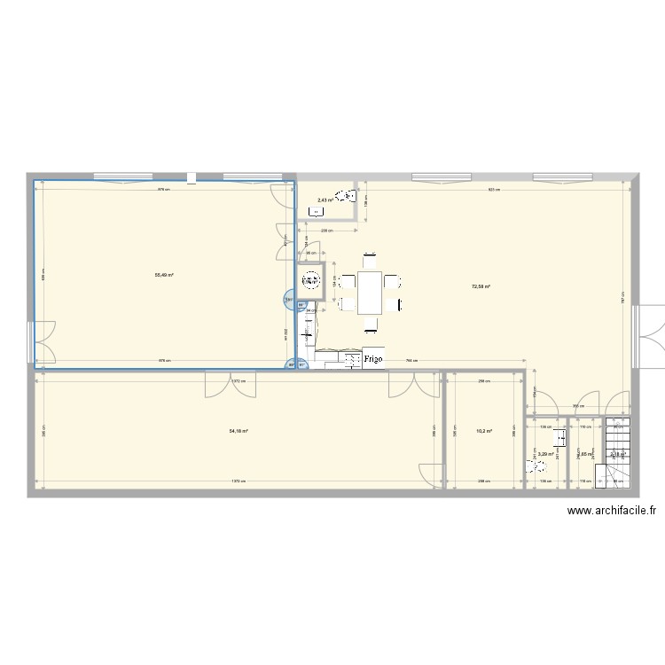 Plan atelier. Plan de 0 pièce et 0 m2