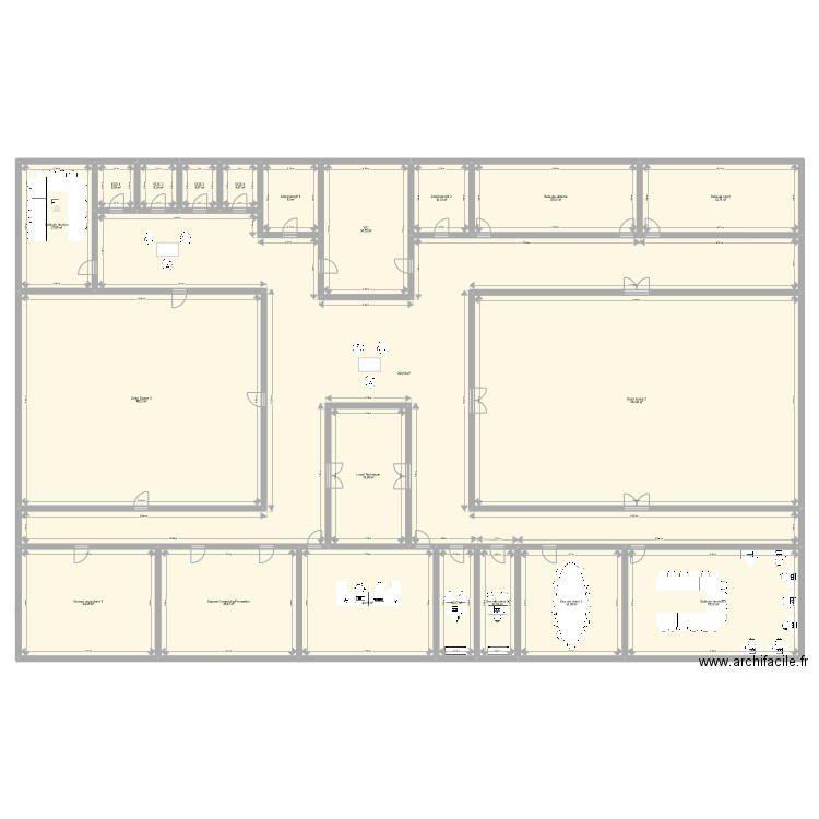 Projet ANTIOR. Plan de 0 pièce et 0 m2