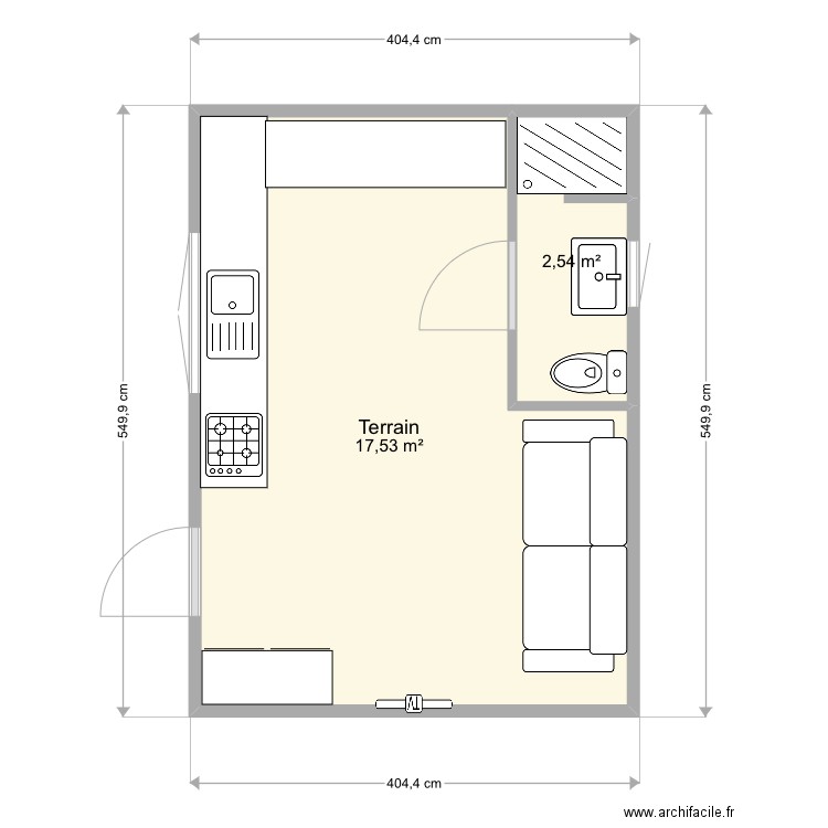 Caban . Plan de 0 pièce et 0 m2