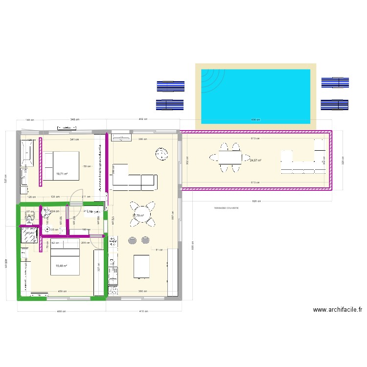 DEVOIS LOT B  21 sep. Plan de 5 pièces et 99 m2