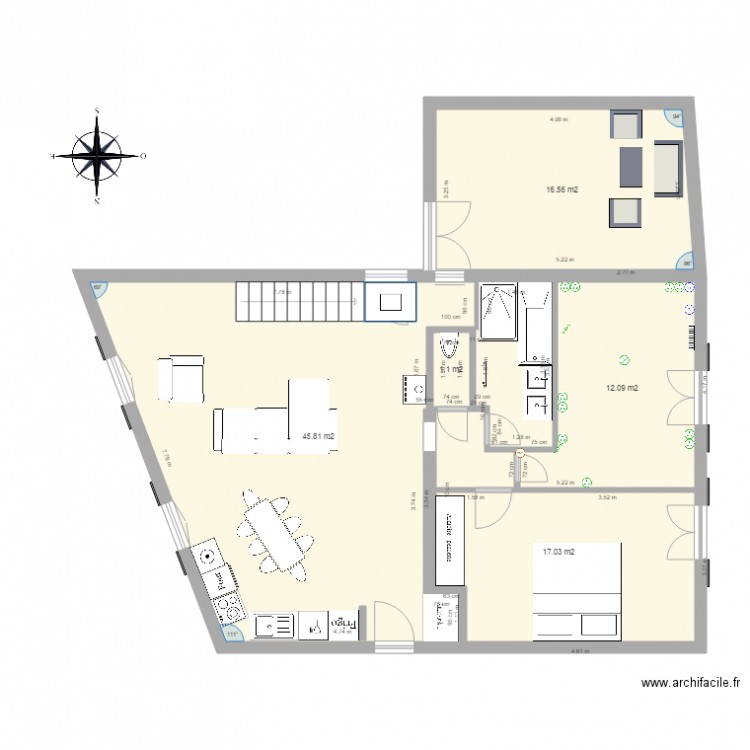 etage vedene v2. Plan de 0 pièce et 0 m2